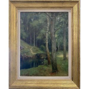 Albert Regagnon (1874-1961) Sentaraille