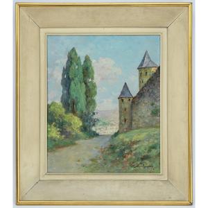 Albert Regagnon (1874-1961) - The City Of Carcassonne