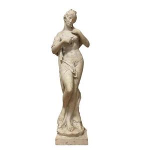 Very Large Marble Sculpture Signed Jean-baptiste Boudard (c.1715-1773)