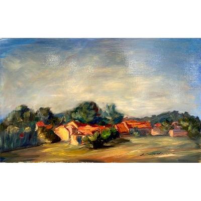 Louise Marie Landes (1928 - 2015) - Landscape