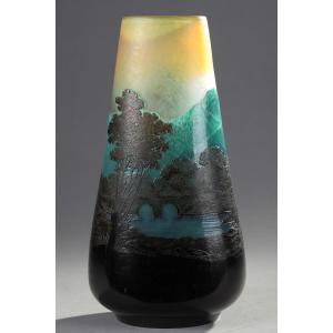 Landscape Vase - Etablissements Galle
