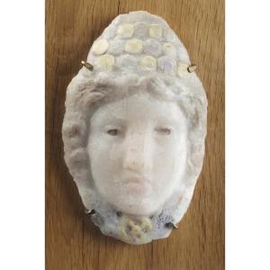 Antique Woman's Mask - Henry Cros (1840-1907)