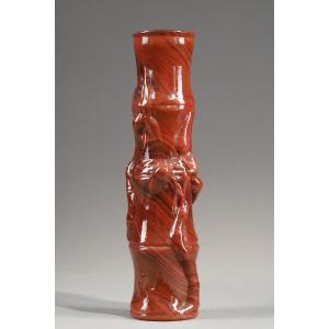 “bamboo” Vase - Ernest Leveille (1841–1913)