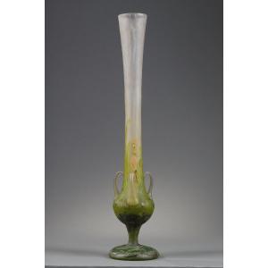 Large Freesia Vase - Daum