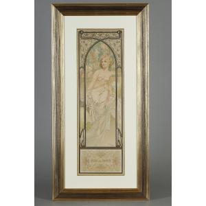 Morning Awakening - Alphonse Mucha (1860-1939)