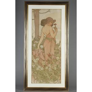 Carnation - Alphonse Mucha (1860-1939)