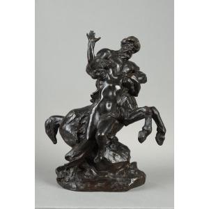 Centaur Abducting A Woman - Aimé-jules Dalou (1838-1902)