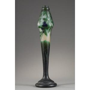 Vase With Sloes - Daum