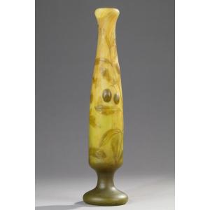 Vase With Olives - Daum
