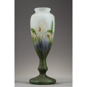 Vase With Narcissus - Daum