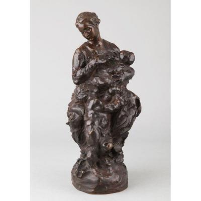 Charity, Or Motherhood - Aimé-jules Dalou (1838-1902)