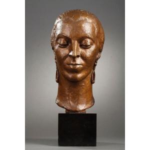 Portrait Of A Spanish Woman - Lydia Herrick-hodge (1886-1960)