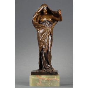 Nature Unveiling In Front Of Science - Louis-ernest Barrias (1841-1905)