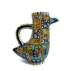 Quimper Keraluc Zoomorphic Vase By André Horellou (1943-2011)