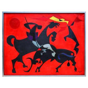 Jean Coulot (1928-2010) The Corrida