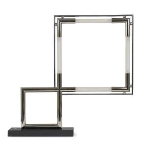 Jacques Adnet (1900-1984) Modernist Art Deco Lamp