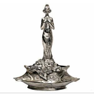 Charles Korschann (1872-1943) Bronze 1900 Louchet Paris Stamp