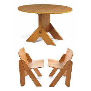 Gigi Sabadin (born 1930) "peota" Table And Chair Set, Stillwood Edition