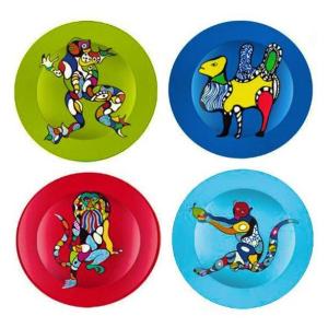 Niki De Saint Phalle (1930-2002) Plate Collection By Arteum