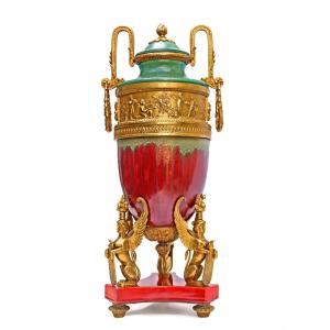 Large Sphinx Vase, Napoleon III Period