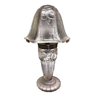 Art Deco Mushroom Lamp Hanots Glassworks
