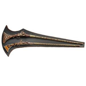 Pair Of Moukhala Rifles Circa 1900