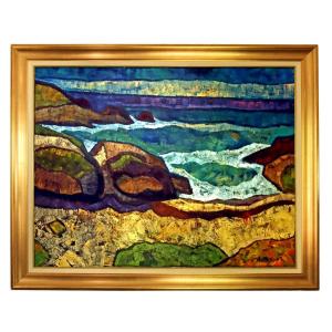 Alain Lansalot (1957-2016) Breton Coast Nabis Style