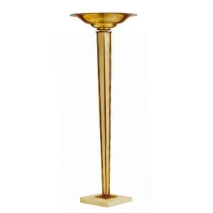 Jacques Adnet (1900-1984) Art Deco Floor Lamp Listed