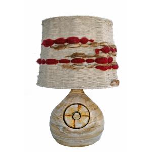 Georges Pelletier La Roue Vallauris Ceramic Lamp