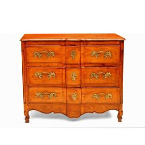 18th Century Crossbow Chest Of Drawers From The Rhône Valley