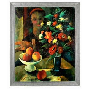 Jarry (20th Century) Art Déco Painting