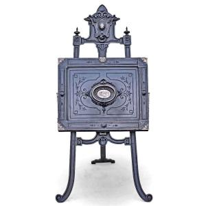 Secretary Desk, Love Letter Style, Easel-shaped, Napoleon III Era