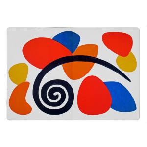 Alexander Calder "behind The Mirror" 1968