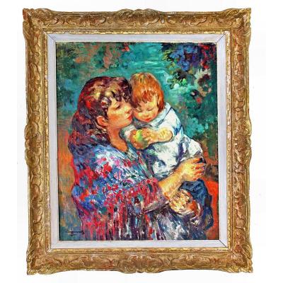 Pedro Creixams (1893-1965) Maternity