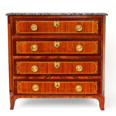 18th Century Commode Stamped Jean Popsel