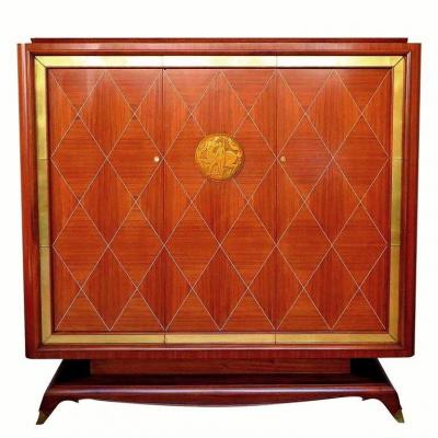 Jean Desnos (1910-1950) Large Art Deco Furniture