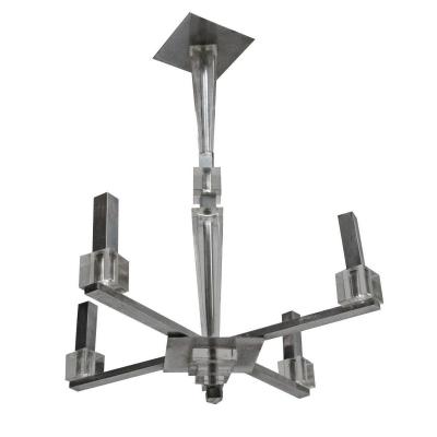 Adnet Modernist Chandelier 1930