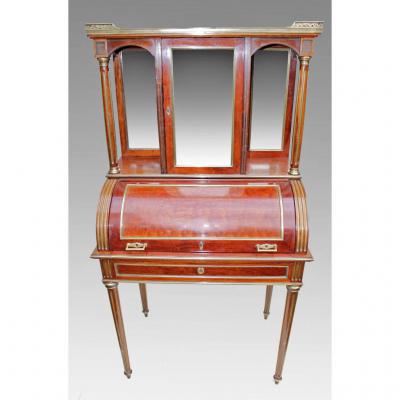 Cylinder Bureau Louis XVI Era Nineteenth