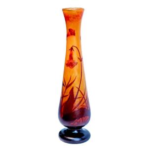 Daum☨nancy Important Vase Art Deco  (h: 52.5 Cm)