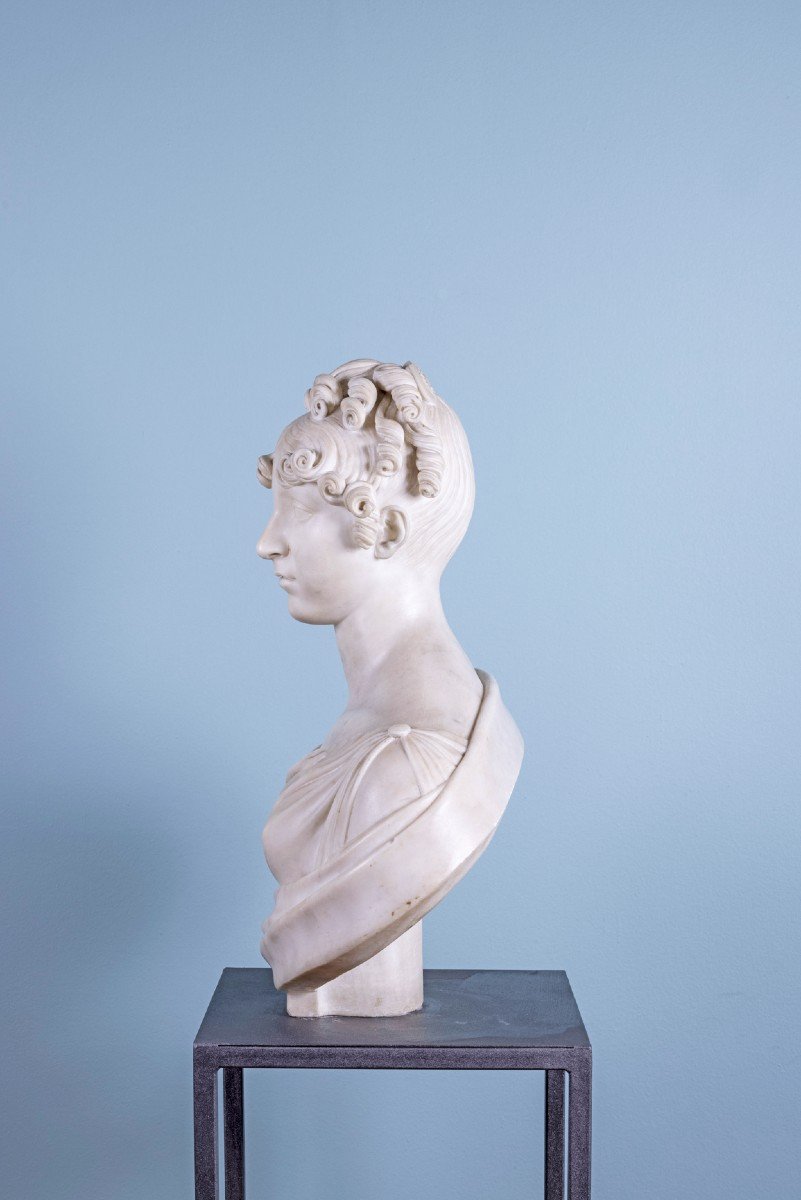 Paire De Bustes Neoclassiques-photo-4