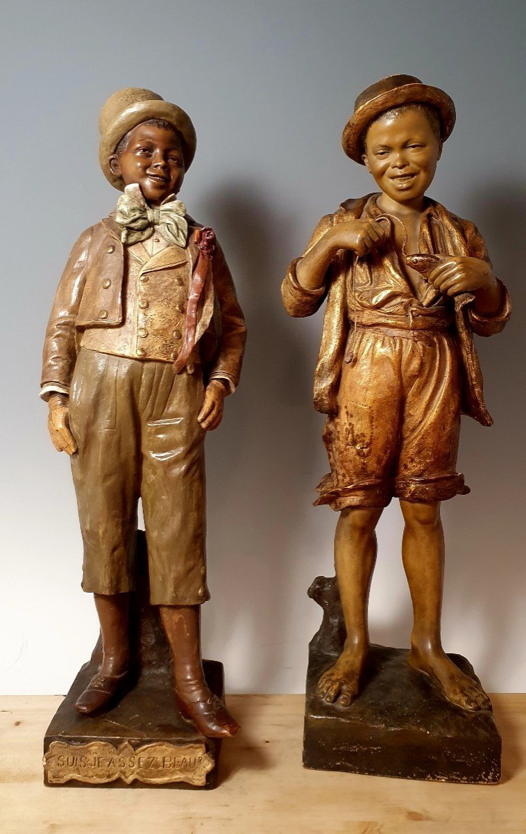Goldscheider in terracotta