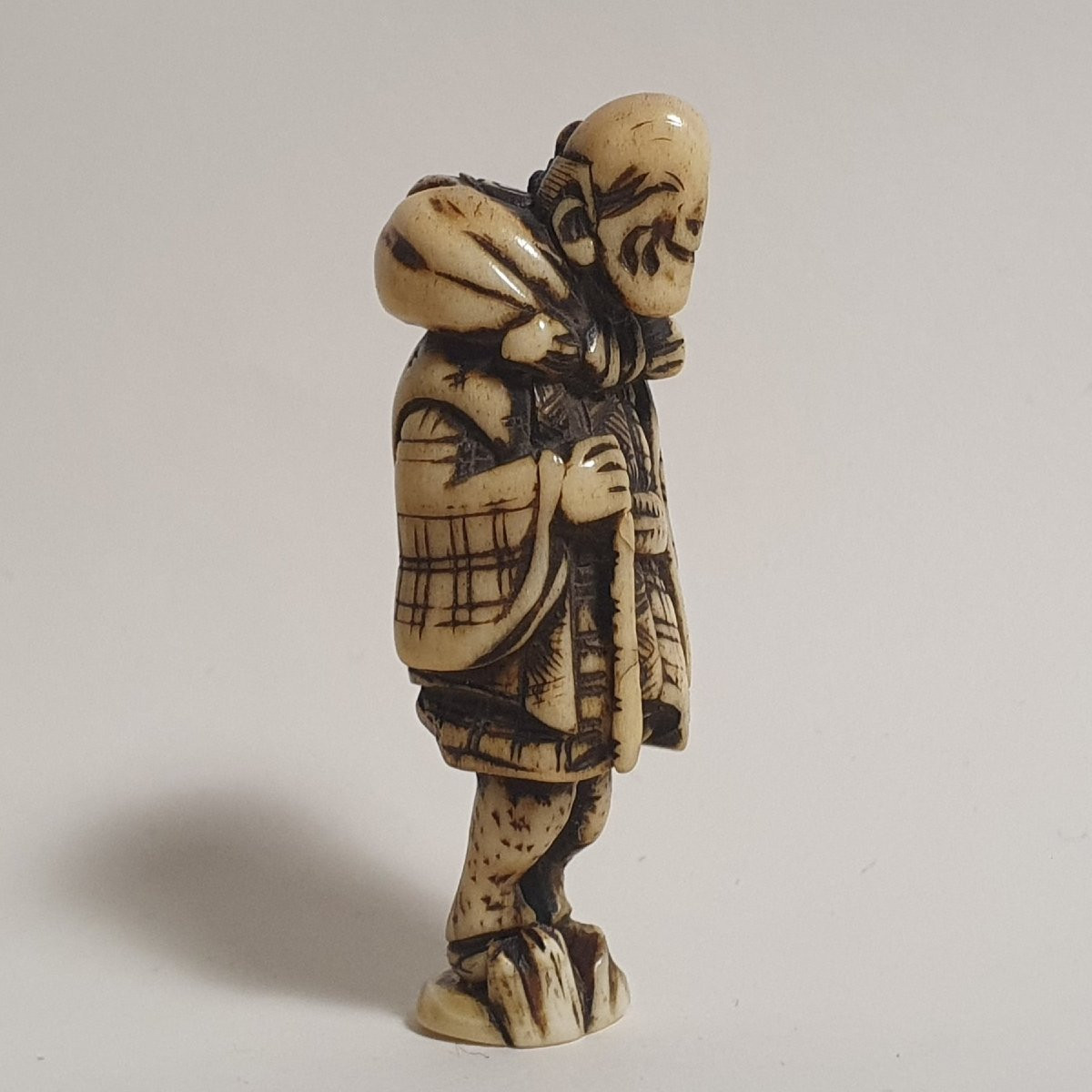 netsuke in corno di  cervo-photo-6