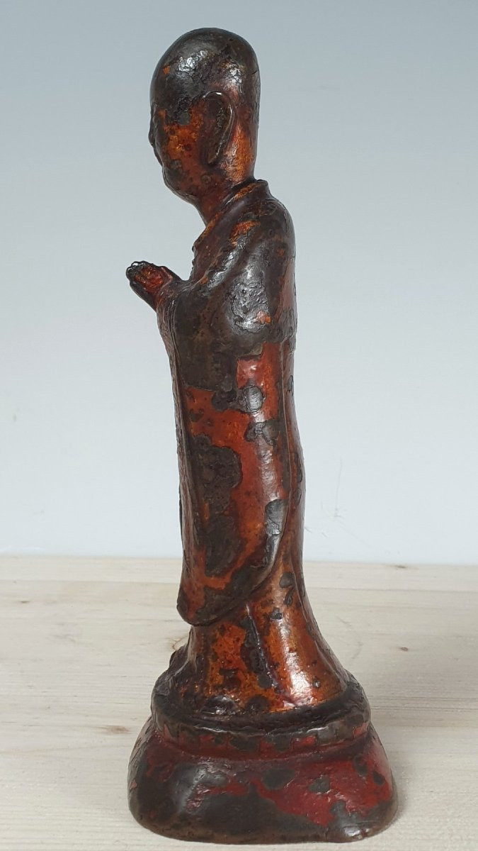 Monaco tibetano - Bronzo - Cina - -photo-1