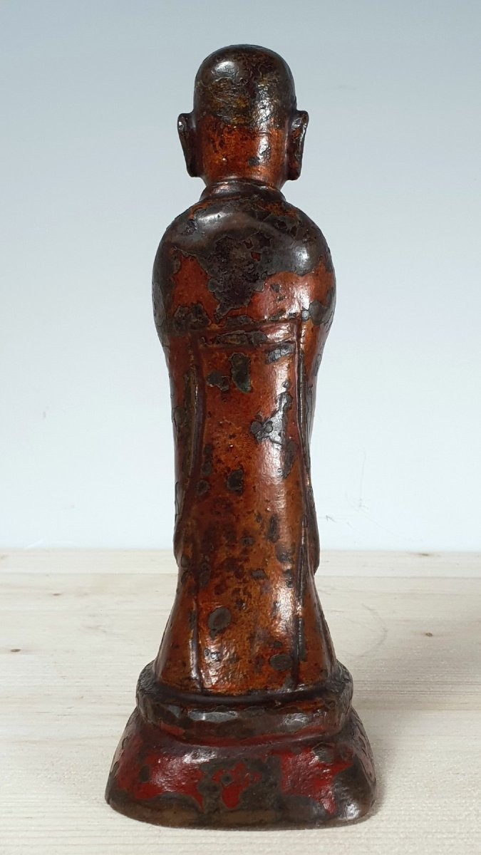 Monaco tibetano - Bronzo - Cina - -photo-5