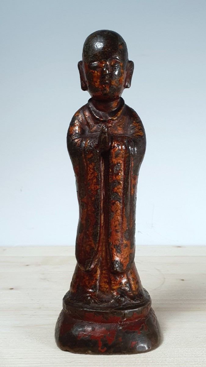 Monaco tibetano - Bronzo - Cina - 