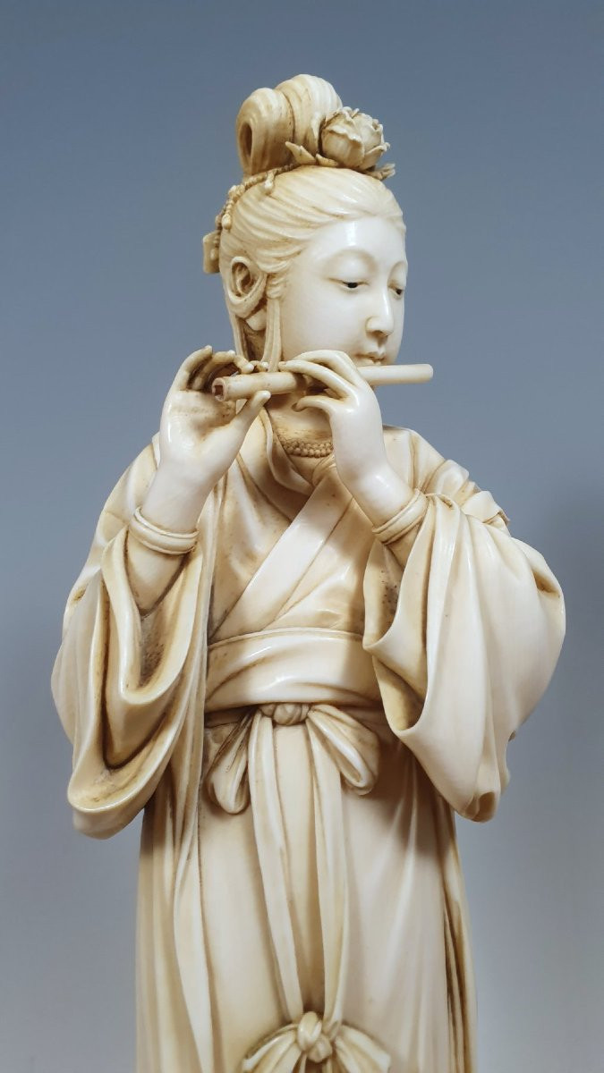 Okimono in avorio-photo-2