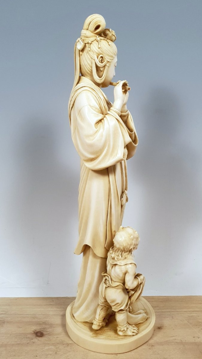 Okimono in avorio-photo-4