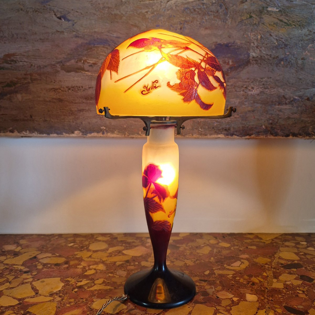 Gallé lampada-photo-2