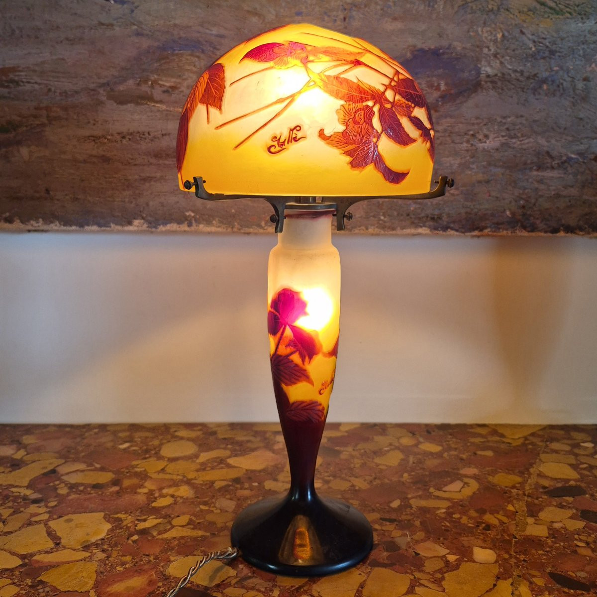 Gallé lampada-photo-3