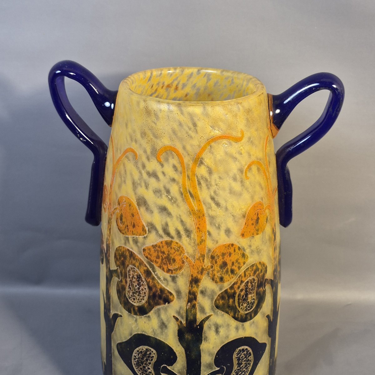 Vaso Charles Schneider - Le Verre Francais-photo-3